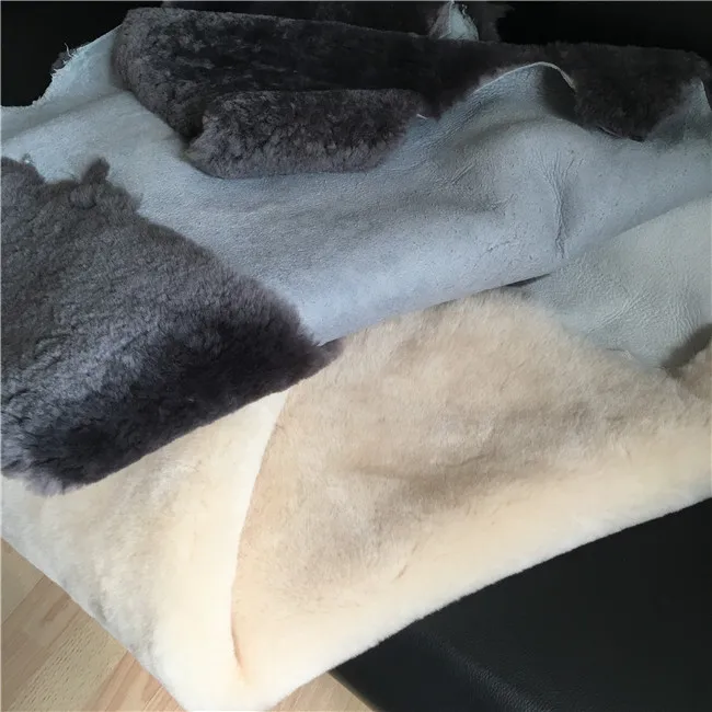 eco-tanning shearling fur for shoes lining