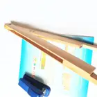 School Drawing Eco-friendly Wooden School Stationery Mathmatical Set Geometrical Set Wooden Compass Drawing