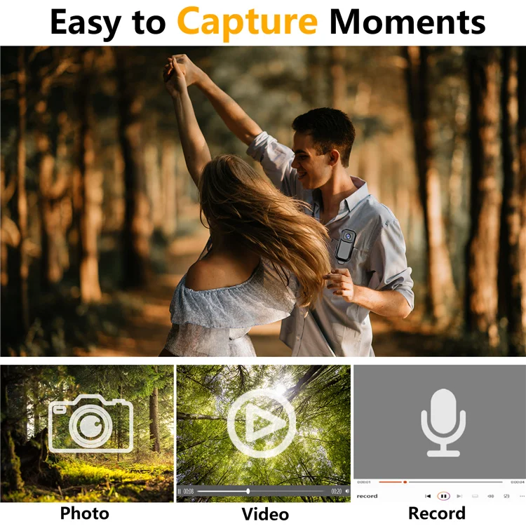 L11 0.96英寸1080P无线接入点热点安全闭路电视智能录像机迷你小动作运动Dv随身摄像头