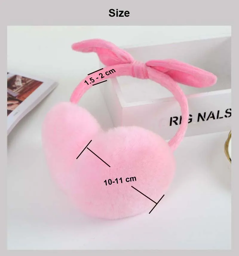 rex rabbit fur earmuff size