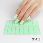 Nail Stickers Hot Sale Popular Custom Must Be Used With The VU Lamp Semi Cured Gel Nail Stickers