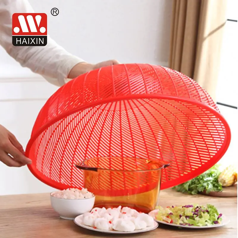 hot selling table cover Kitchen Round Plastic Food Cover Lid for Dinner Plate Dish