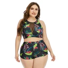 Beachwear Bikini Fashion Swimwear Amp Beachwear High Waist Sublimation Printing Brazilian Bikini