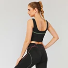 Wholesale Women Sports Bra And Crop Top With Removable Pad