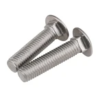 Bolt carriage Stainless steel Plain Polish Passication carriage bolt DIN603 bolt