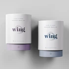 Shape Box Eco Friendly Packaging Cylinder Custom Size Cylinder Shape Gift Box Custom Logo Paper Cardboard Pie Boxes