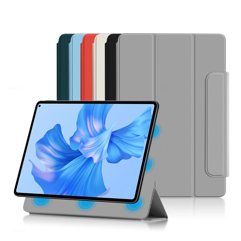 Tri Fold Protective Ultra Thin Magnetic Stand PU Leather Tablet Laptop Case Cover For 11Inch Huawei Matepad Pro