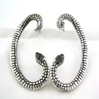 Diamond Earrings Earringsdiamond European And American Snake-shaped Diamond Punk Stud Earrings