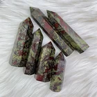 Gift Wholesale Natural Dragon Blood Stone Wands Dragon Blood Tower For Home Decoration And Gift