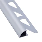 Trim Tiles Strips Foshan SMA Free Sample Aluminum Porcelain Tile Transition Round Shape Strips Tile Trim