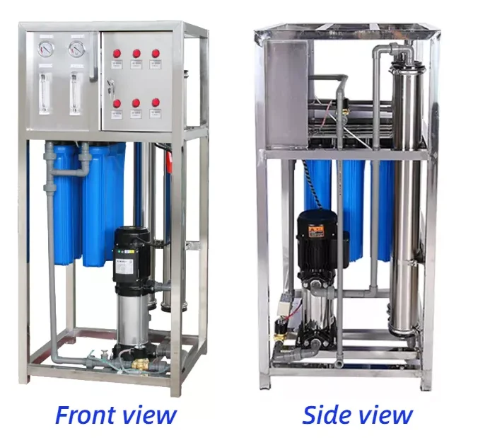 500L/H 1.7kW-220-240V Brackish Water Reverse Osmosis Water Plant With 3 Stage Sediment Filters 2