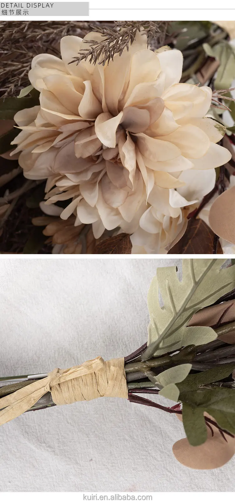 2023 Artificial Dahlia Roses Chrysanthemum Bouquet New Design