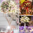 Table Wedding Table Decoration Flower Ball Stand Trumpet Vase Table Centerpieces For Wedding Decoration Centerpiece