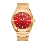 Brand Watch BESSERON Custom Your Brand Stainless Steel Luxury Gold Watch Quartz Analog Watch For Men