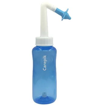Carepik PP Material Patent Portable Nasal Wash Bottle Personal Care Blue Nose Cleaning Nasal Irrigator