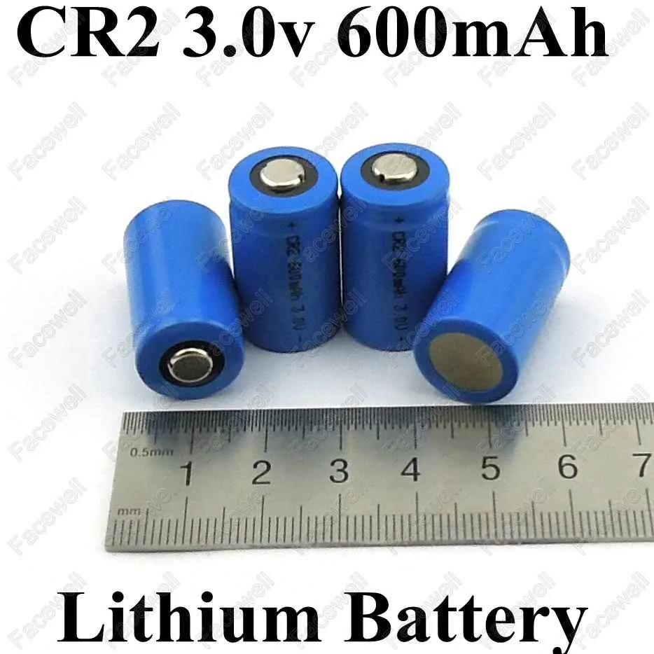 10pcs Brand 600mAh Pila Cr2 3v Batteries Rechargeable Lifepo4 3.2v