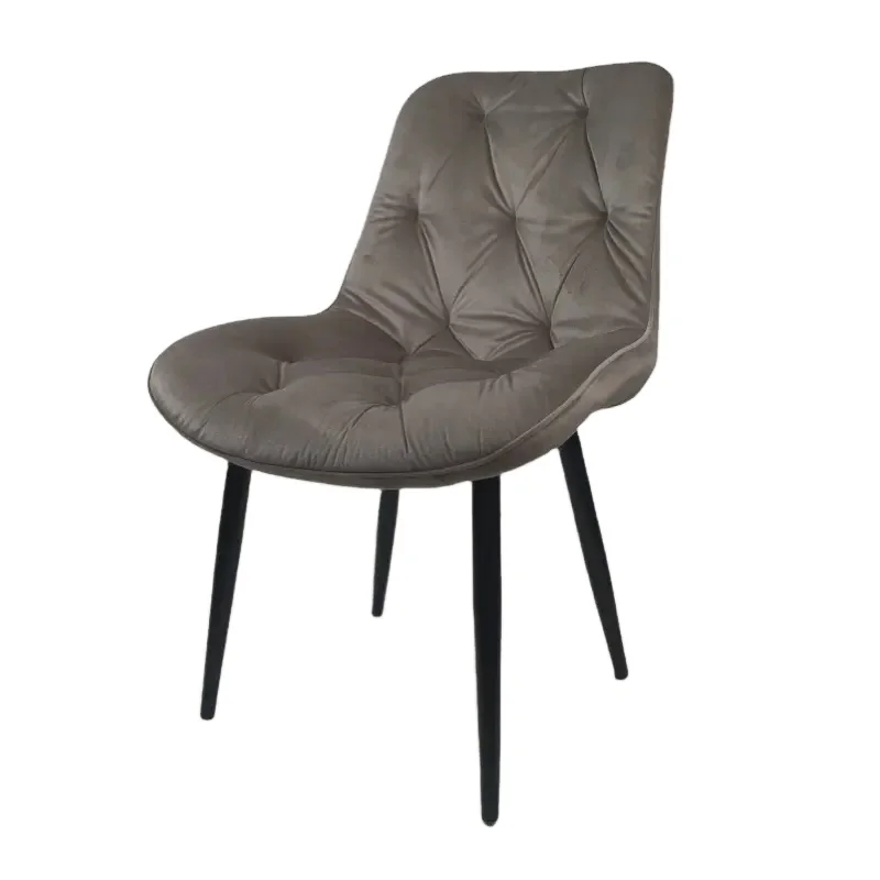 Wholesale Cheap Dining Room Chairs Living Room Chairs Upholstered Side Chairs with Soft Velvet Seat Backrest