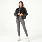 Jacket Leather Leather Veste En Cuire Womens Fall Jacket Woman Leather Jacket