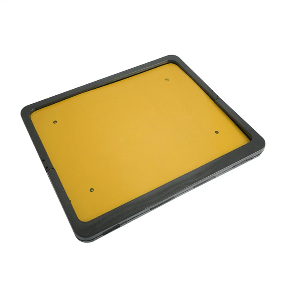 Kenya Size Standard Plastic Black Number Plate Holder Universal License Plate Frame manufacture