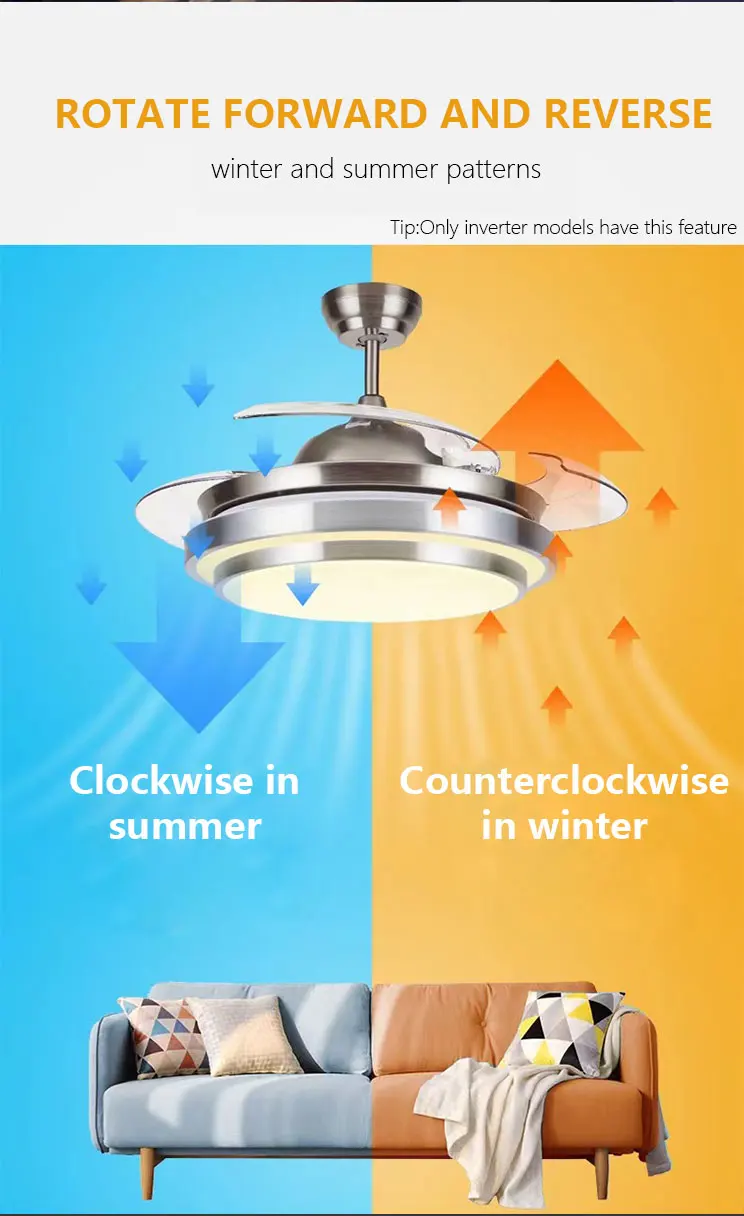 Ceiling Fan, LED, 85-265V - detail 12
