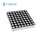 Matrix 1.2 Inch 8x8 3mm Dot Matrix Led Display Common Cathode Anode High Brightness Red Yellow Green Blue White Color