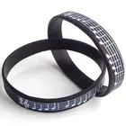 Bracelet Rubber Free Shipping 2020 Customize Logo Silicone Bracelet Custom Logo Silicone Wristband Rubber Wrist