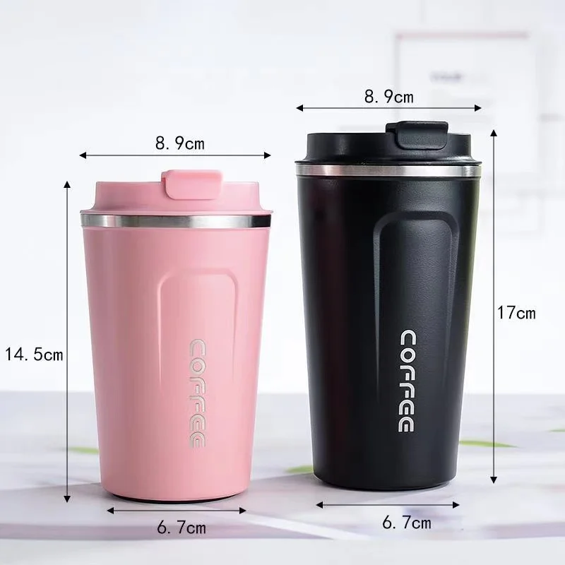 New Design Stainless Steel Mug with Cover Double Wall Travel Coffee Mug Stainless Steel Insulated Insulation Coffee Cup
