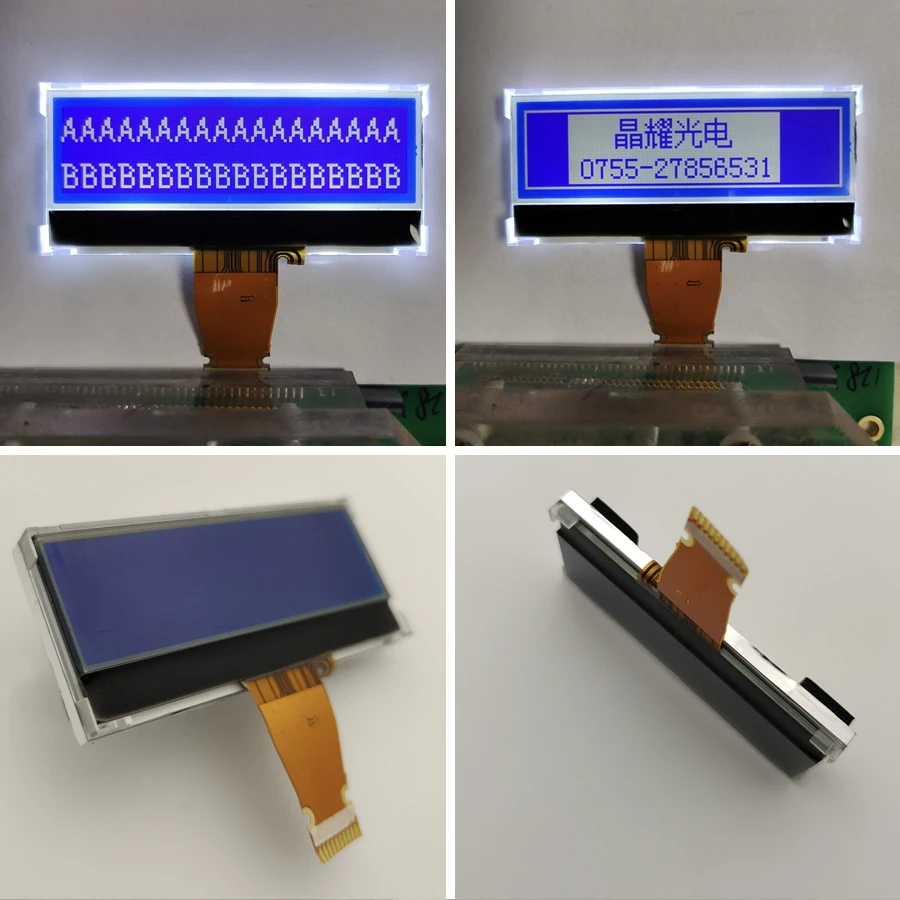 Inch X Dot Matrix Lcd Display Stn Blue Cog Spi Pin