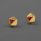 Cubic Zirconia New Design Geometric Shape Cubic Zirconia Bridal Earrings For Women 2021