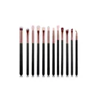 Makeup Factory Directly 12pcs Eyeshadow Brush Full Cosmetic Makeup Brushes Set