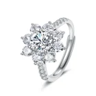 Ring Moissanite Ring Engagement