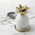 Decoration K B High Home Decor Ceramic Art Craft Pineapple Saving Bank Home Accessories Decoration