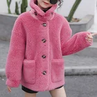 Proper Price Girls Shawl Shawl Bolero Shrug Winter Coat Winter Warm Coat Faux Fur Long Sleeve Jacket