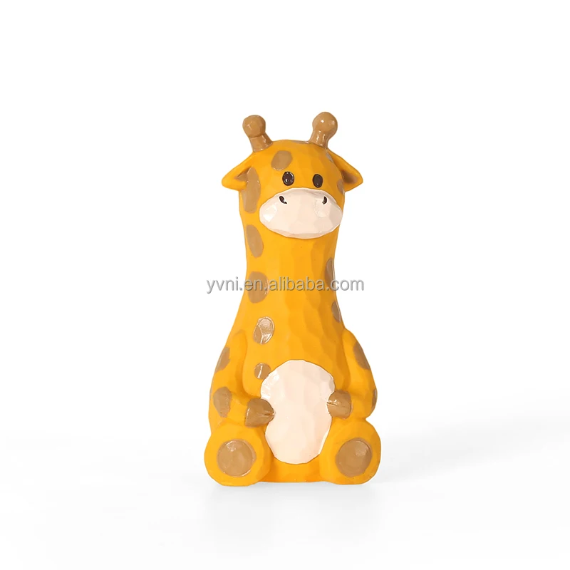 rubber giraffe dog toy