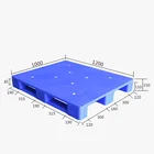 Plastic Pallets Hdpe Plastic Pallet Flat Plate 3 Runner 4way Entry CollapsiableHeavy Duty Hdpe Euro Plastic Pallets