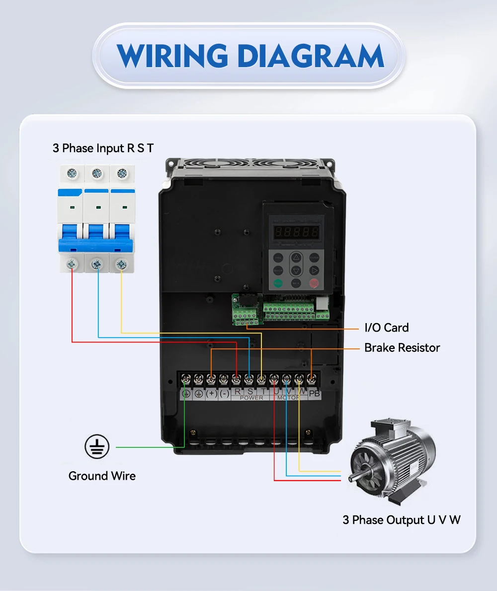 CKMINE 高効率品質 VFD 7.5KW 可変周波数 3 相インバーター AC エレベーター駆動リフトコンバーター モーター製造用