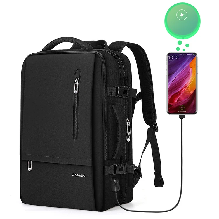 Wholesale Notebook Bags USB Charging Business Laptop Backpack Custom logo Men Back Pack Backpack Bag
