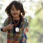 Amber Alert Eview EV04 Autism Kids Security Necklace GPS Activity Tracker