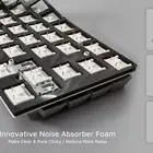 Hot Selling 68 Keys F12 Kailh Box PBT Keycaps RGB Three-Mode 2.4Ghz Wireless Mechanical Gaming Keyboard