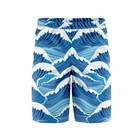 Wholesale Quick Dry Beach Pants Men's Letter Printed Beach Pants Men Swimwear