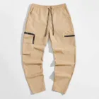 Pants High Quality Multi-Pocket Washed Feet Pants Large Size Men's Pants Loose Overalls Casual Baggy Pants