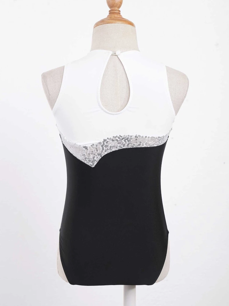 Shiny Sequins Ballet Dance Gymnastics Competition Leotard Tights H8546818b01f94c47b0c8f5e723b9c921D