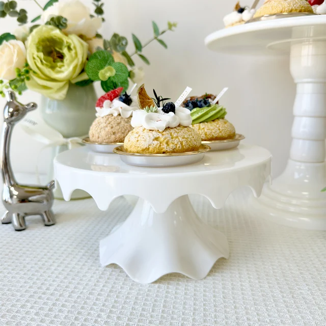 cake stand with pedestal for  wedding centerpieces table decorations