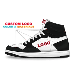Custom Sneaker Manufacturer Small Order Logo Retro Wholesale OEM ODM Skateboard Original Brand Casual Man Sport Basketball Shoes