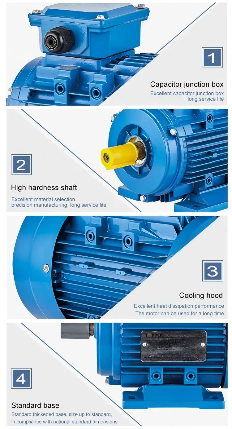Three Phase Motor, 1hp, 1.5hp, 2hp, 3hp - detail 8