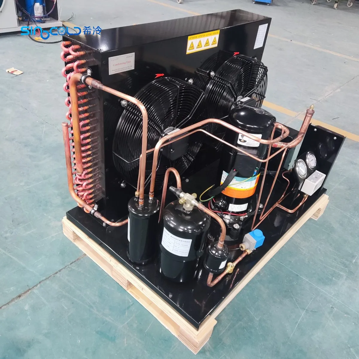 Condensing Unit, 2-10HP, SCYHF06, 5HP, YM86E7G-100 - detail 8