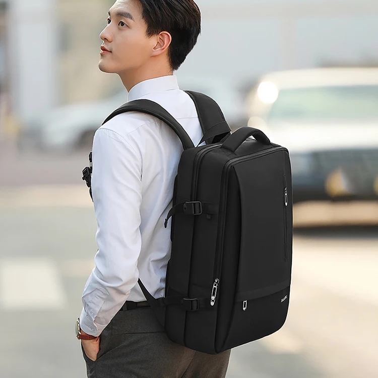 Wholesale Notebook Bags USB Charging Business Laptop Backpack Custom logo Men Back Pack Backpack Bag