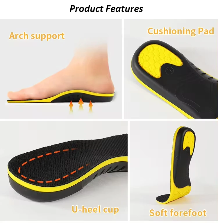 Custom PU Sneaker Cushion Inserts Arch Support Wholesale Custom PU Sneaker Cushion Inserts Arch Support Wholesale