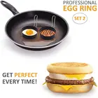 Egg Tool Kitchen Cooking DIY Egg Frying Tool Fried Egg Maker Cake Rings Shaped Egg Mold