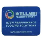 Metal Metal Label Tag Printing Maker Custom Letter Aluminum Nameplate Metal For Sale